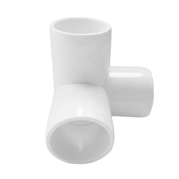 Buildable PVC 3-Way 3/4" PVC Elbow 1